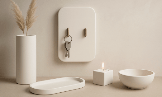 10 idee creative con gesso per decorare la casa - Aqua Resin