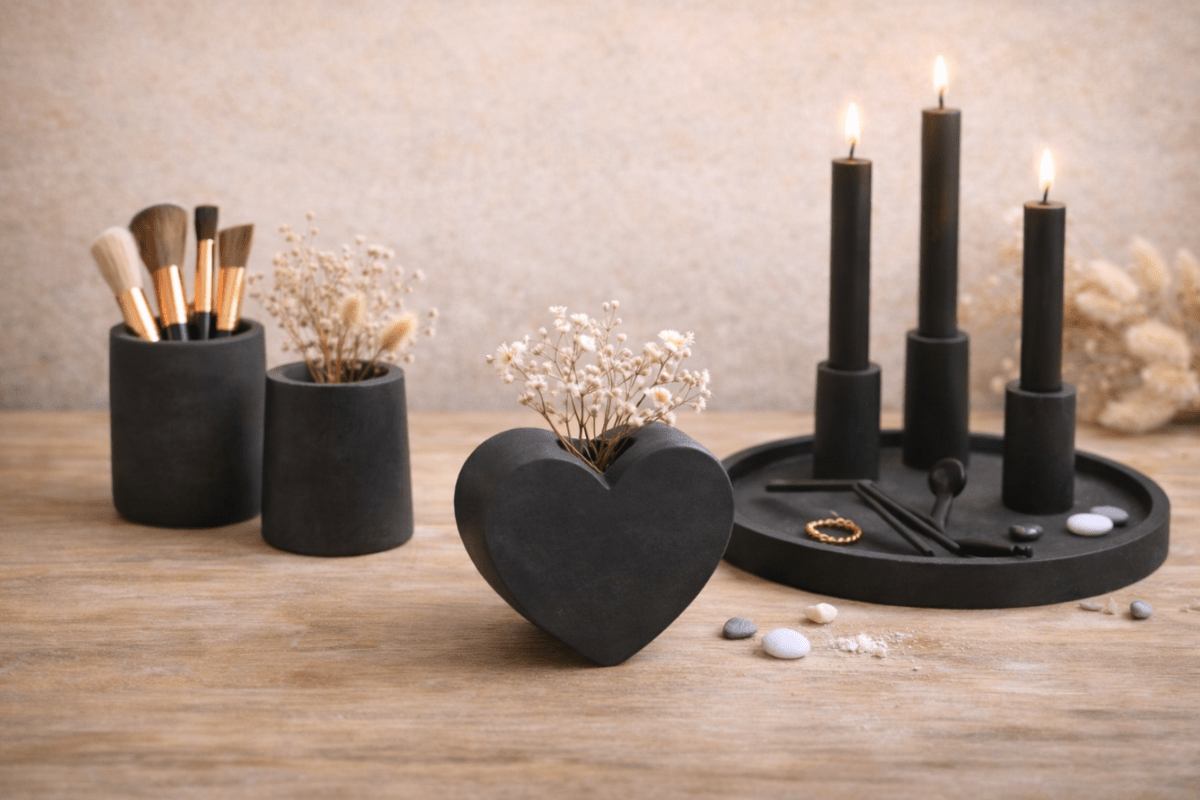 Aqua Resin Black: home decor - Aqua Resin