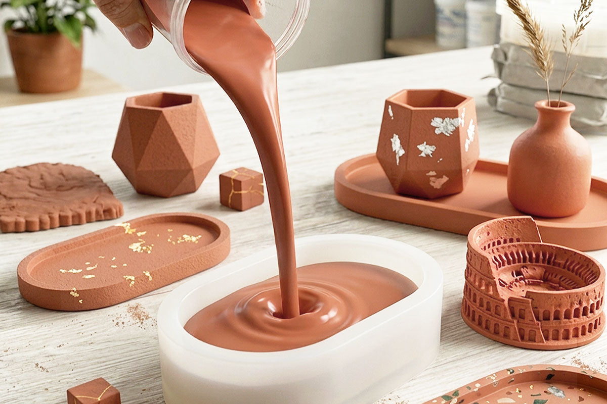Aqua Resin Terracotta Roma: la nuova resina effetto cotto ispirata a Roma