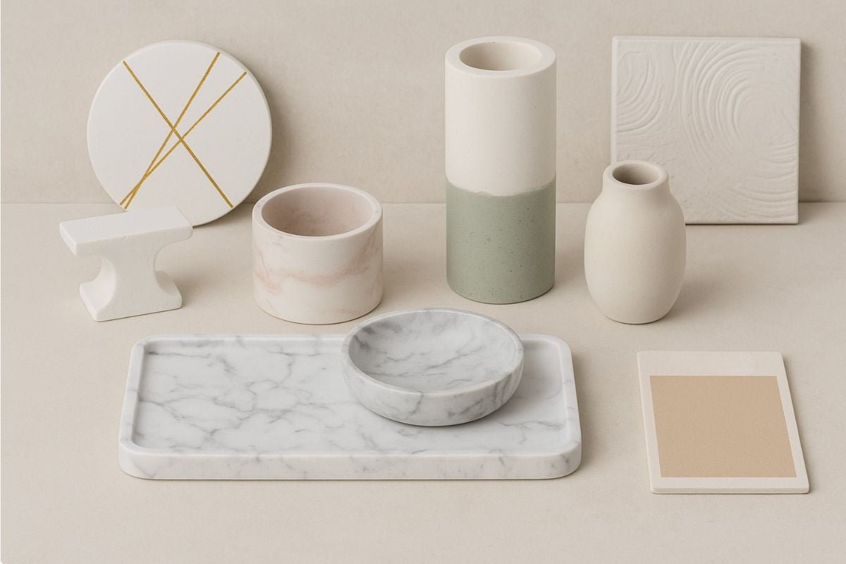 Colori, pigmenti e finiture: come personalizzare i tuoi oggetti in gesso - Aqua Resin