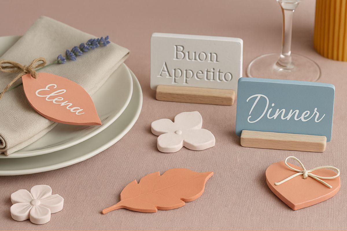 Come realizzare segnaposto e decorazioni da tavola