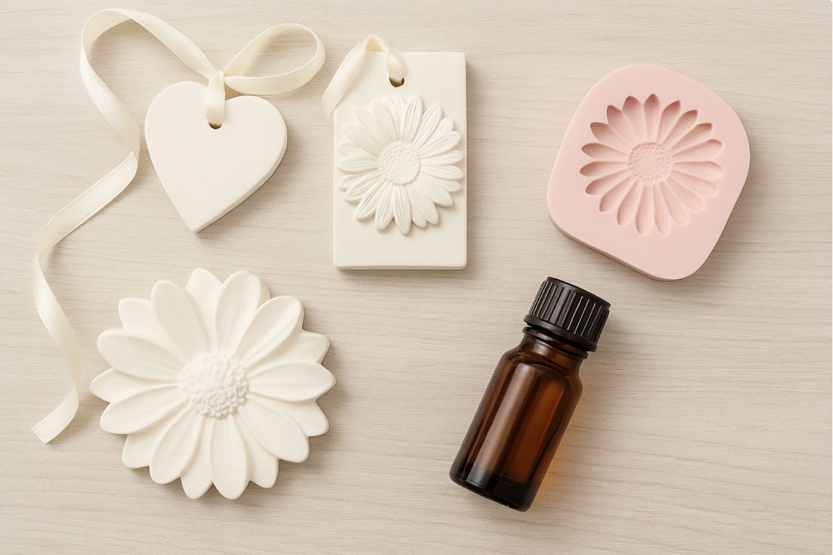 Come fare decorazioni in gesso profumato per armadi e cassetti
