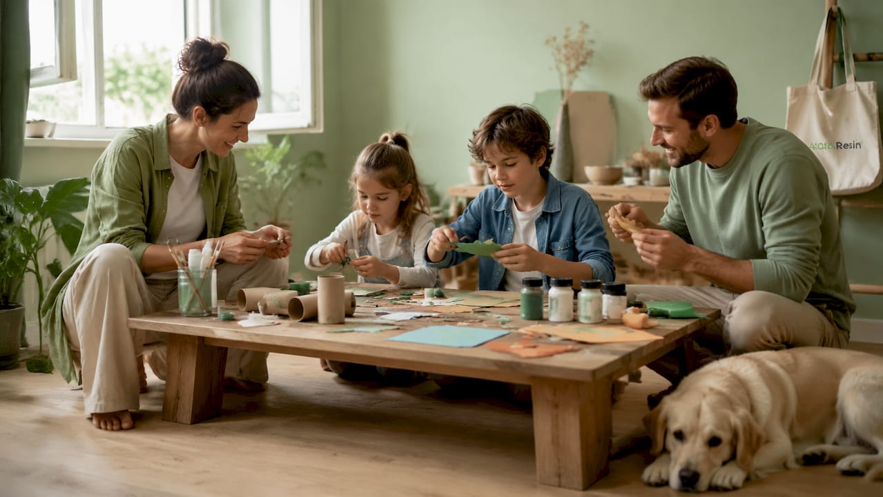 Lavoretti da fare a casa: 10 idee creative per famiglie - Aqua Resin