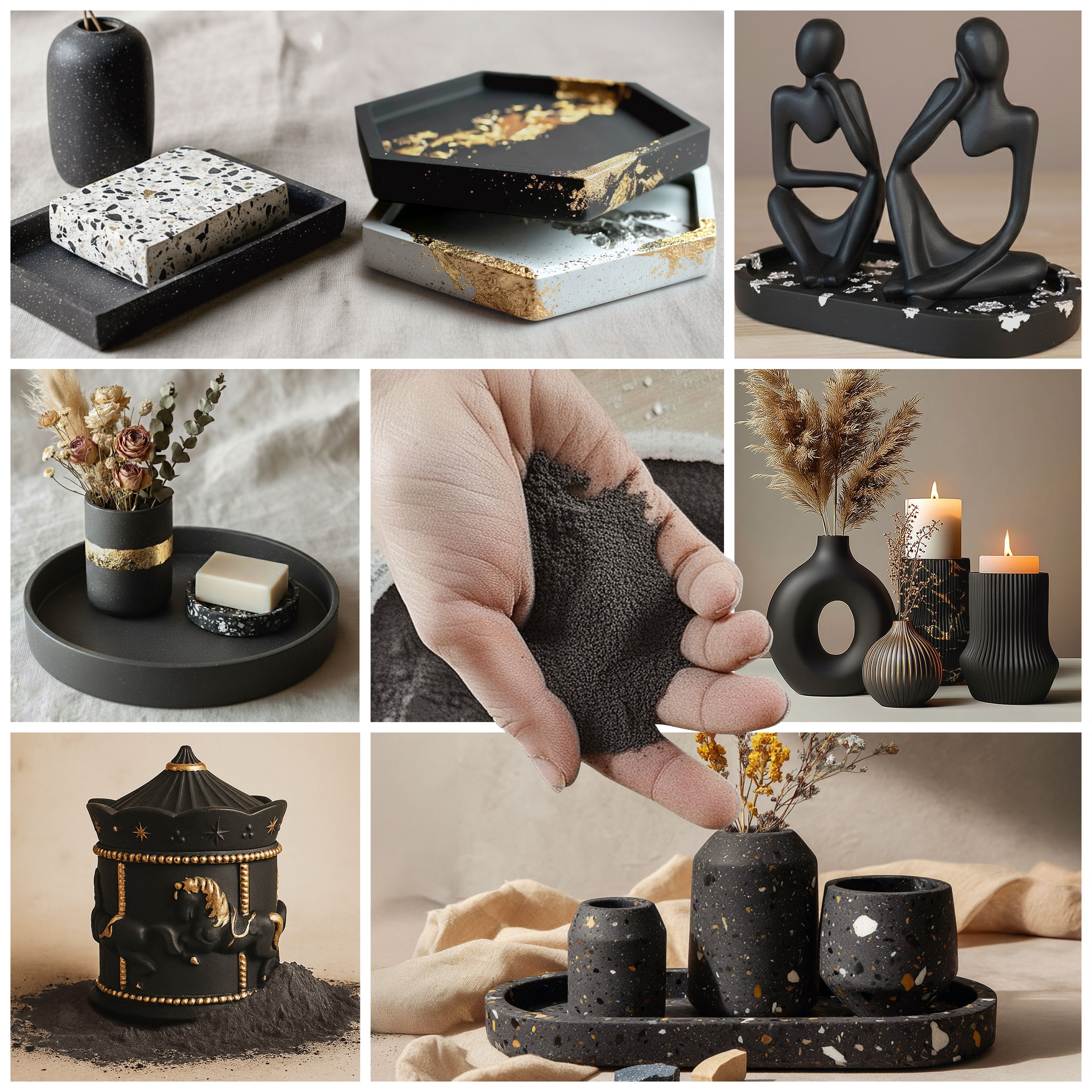 Aqua Resin Black Box – Il Kit creativo per un design esclusivo in nero assoluto