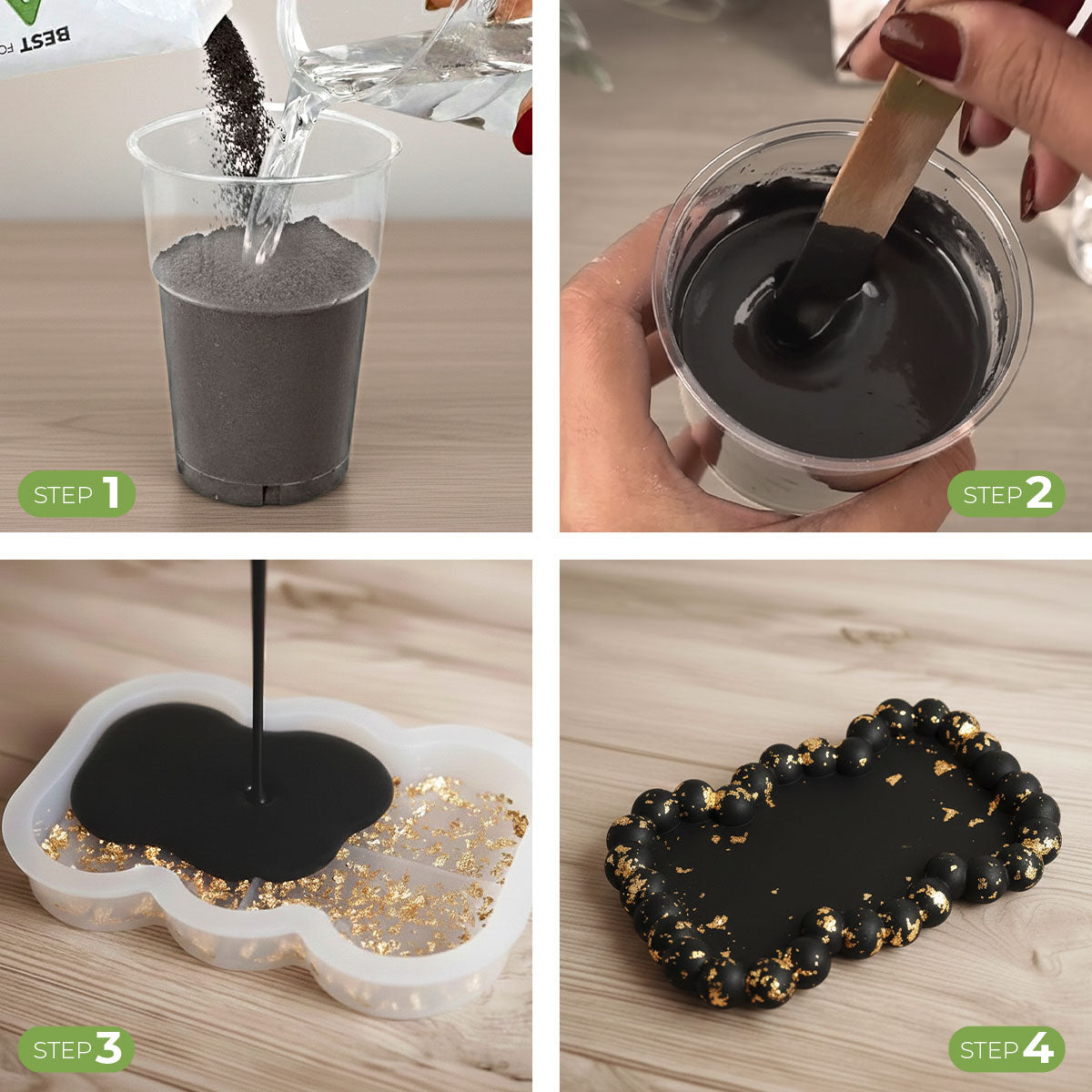 Aqua Resin Black Box – Il Kit creativo per un design esclusivo in nero assoluto