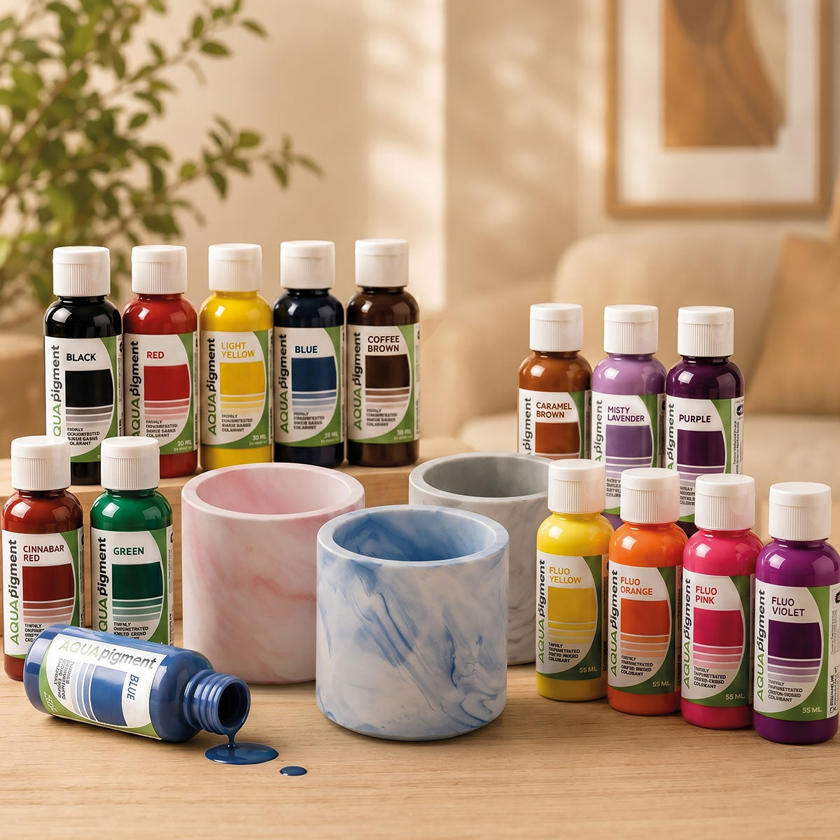 Aqua Pigment – Pigmenti Concentrati per Aqua Resin