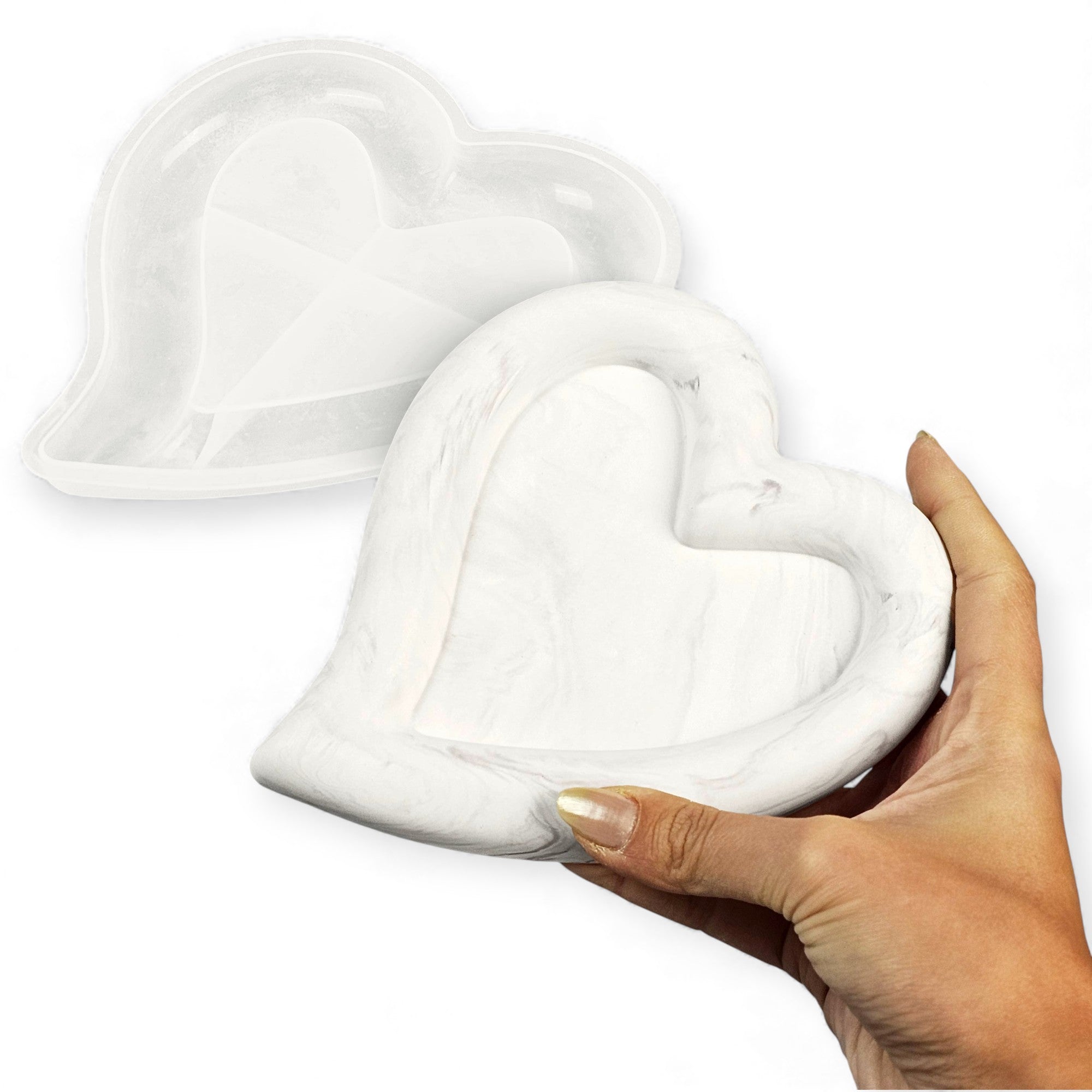 Stampo Cuore Romantico – Vassoio a forma di cuore