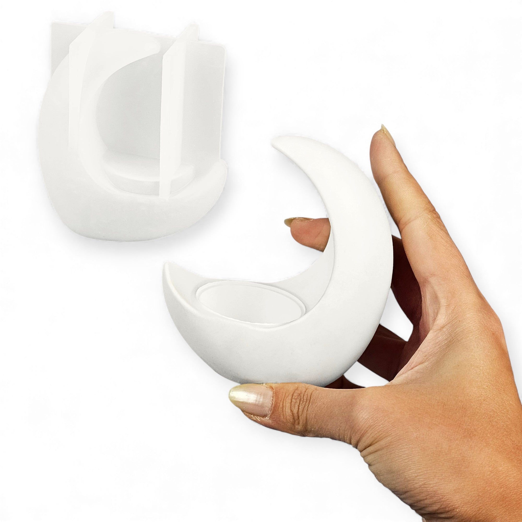 Stampo Moon Candle – Portacandele a mezzaluna