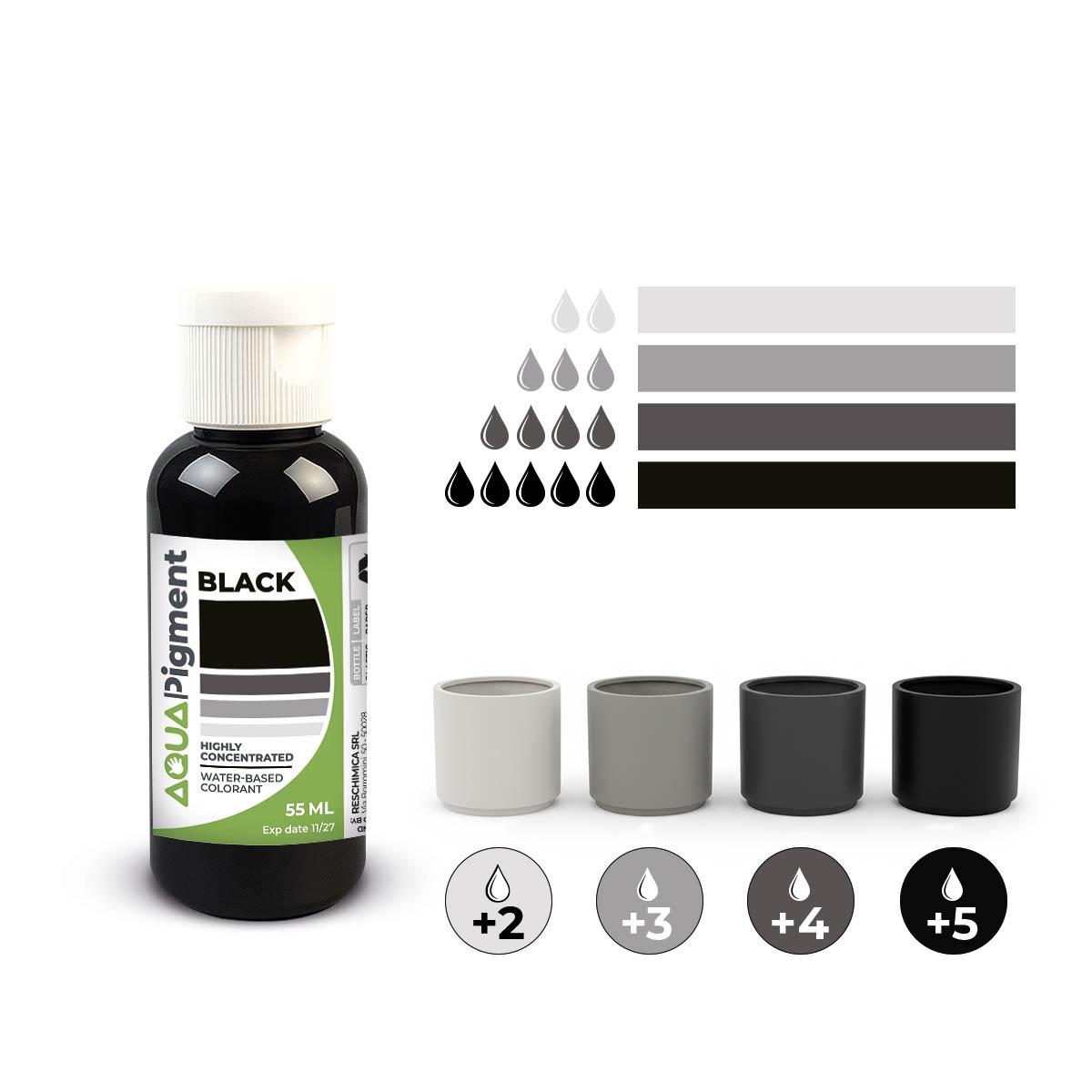 Aqua Pigment – Pigmenti Concentrati per Aqua Resin - Aqua Resin