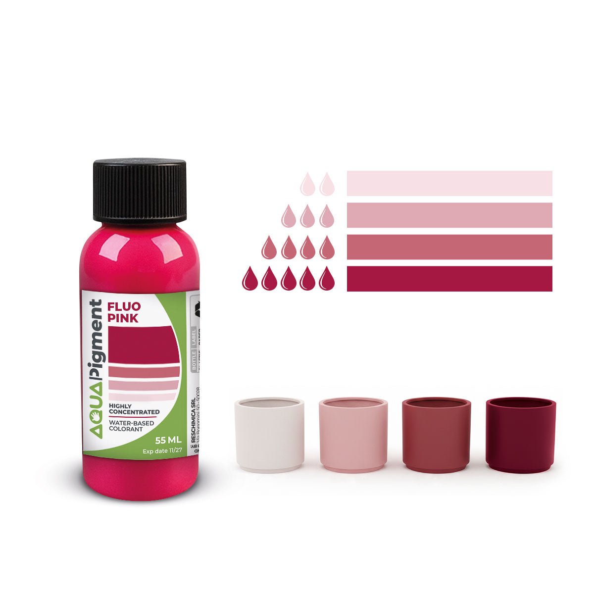 Aqua Pigment – Pigmento Liquido Concentrato per Aqua Resin e Gesso - Aqua Resin