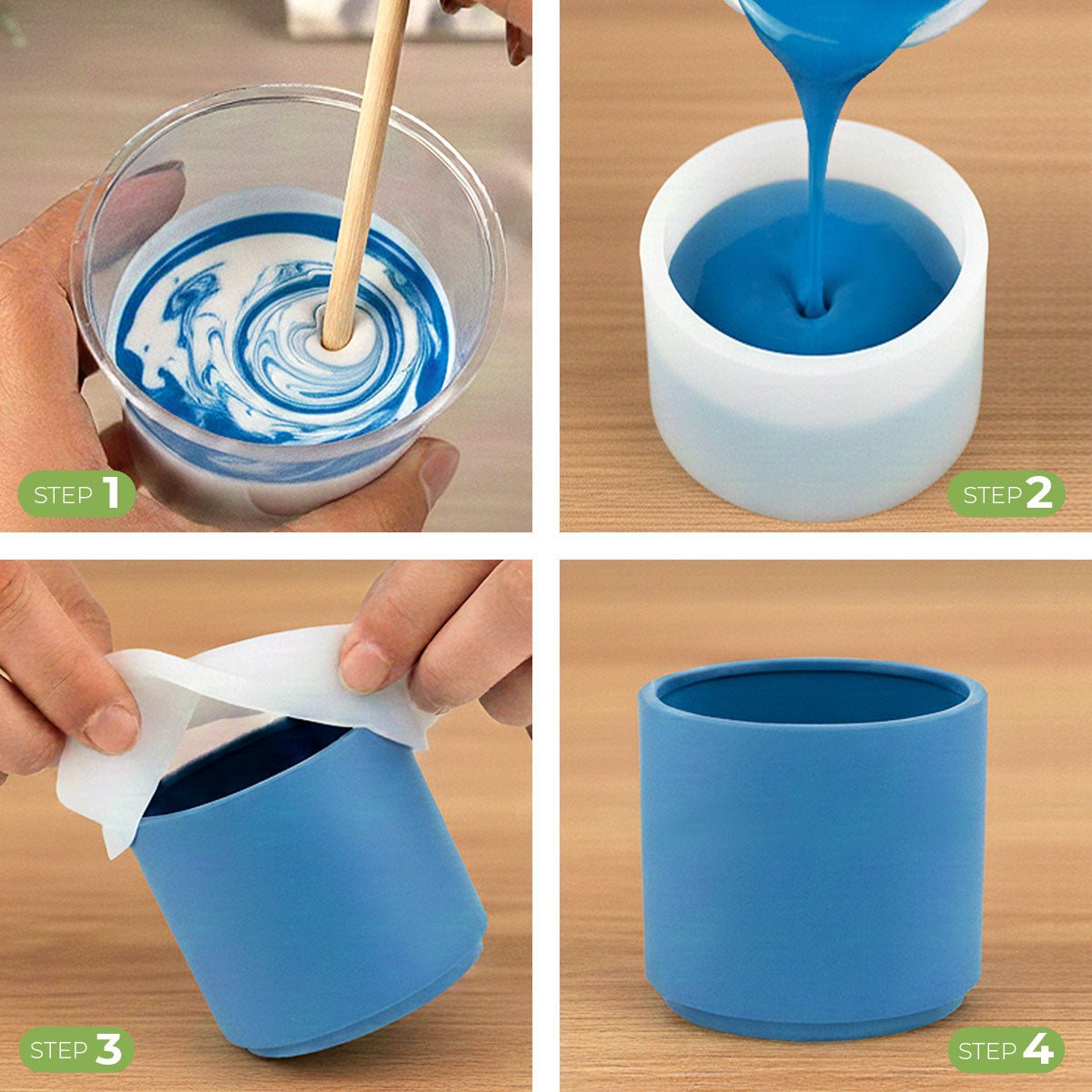 Aqua Pigment – Set Completo 16 Colori per Aqua Resin e Gesso - Aqua Resin