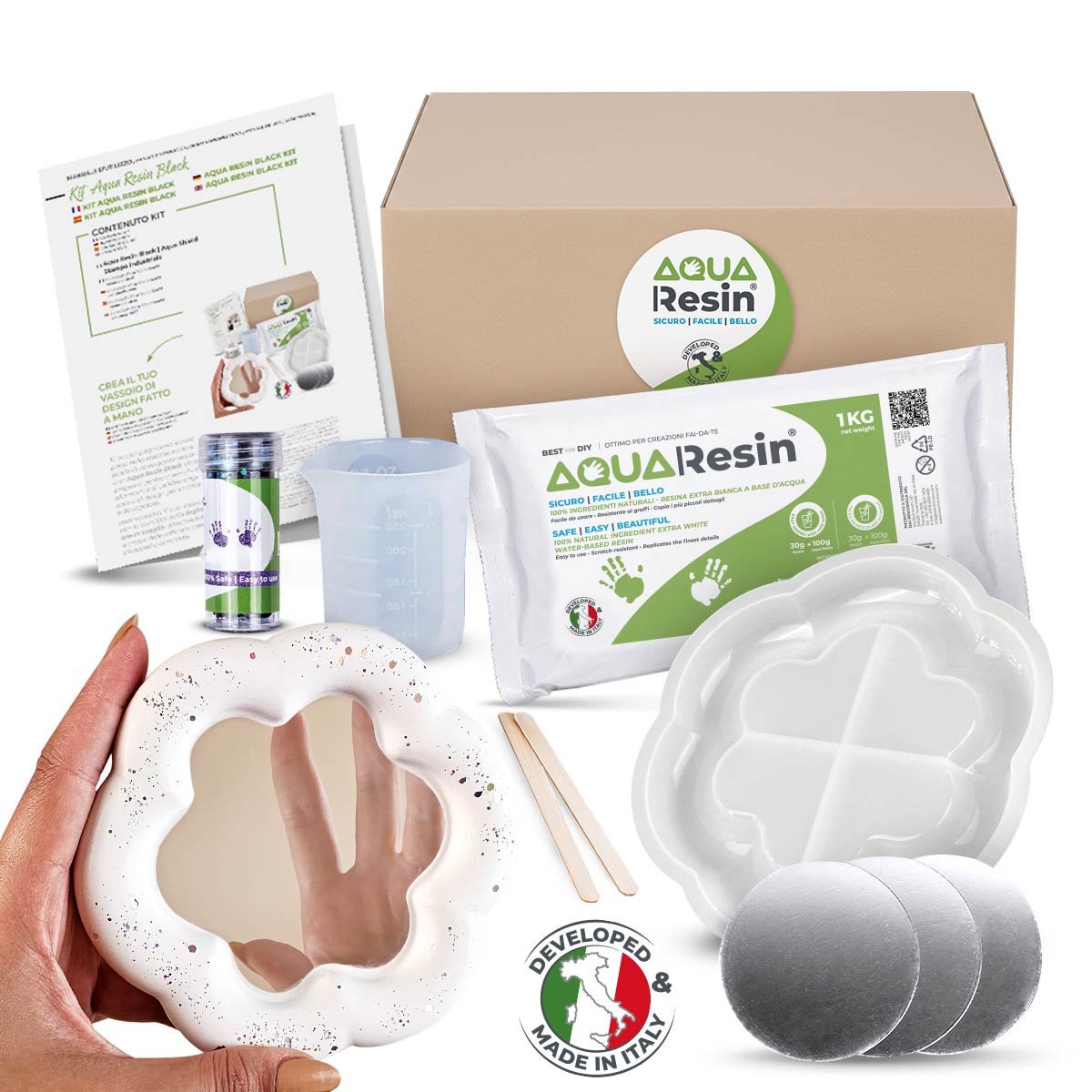 Aqua Resin Kit: Specchio Decorativo