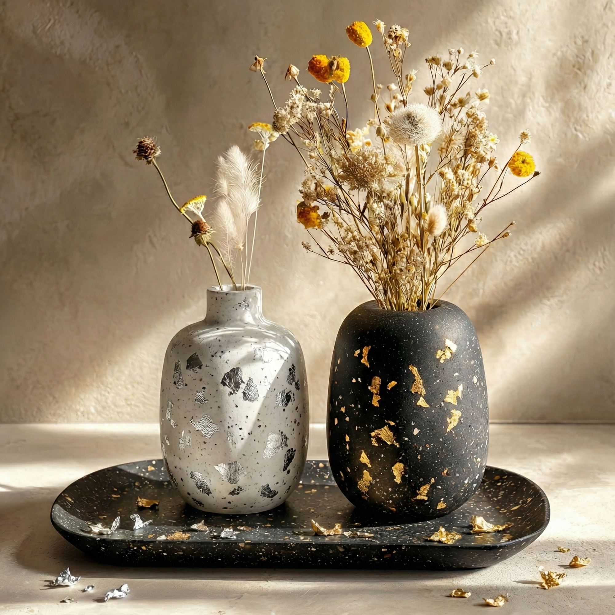 Foglia Oro e Foglia Argento - Decorazioni per gesso Aqua Resin