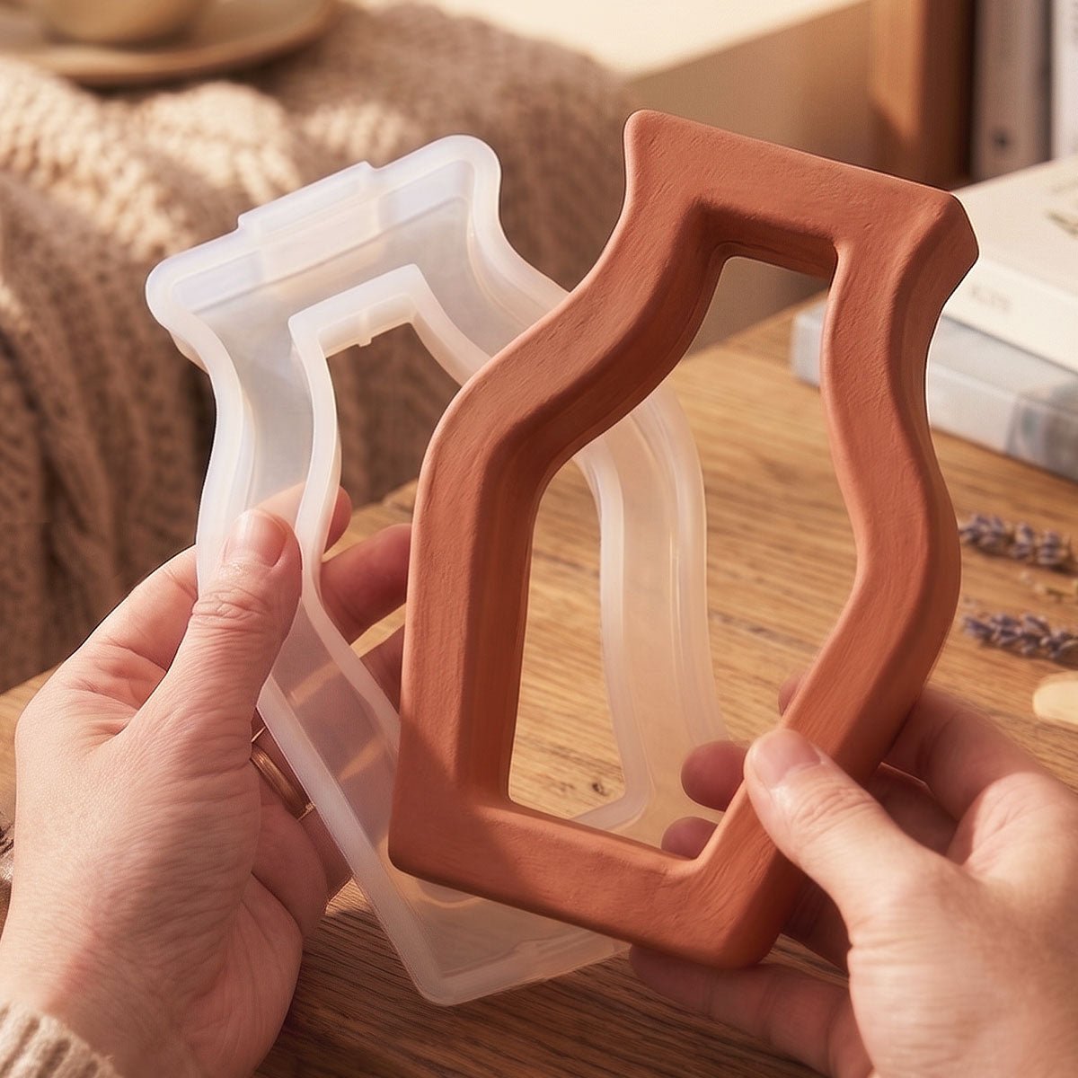 Porta Fiore Decorativo con Ampolla – Aqua Kit - Aqua Resin