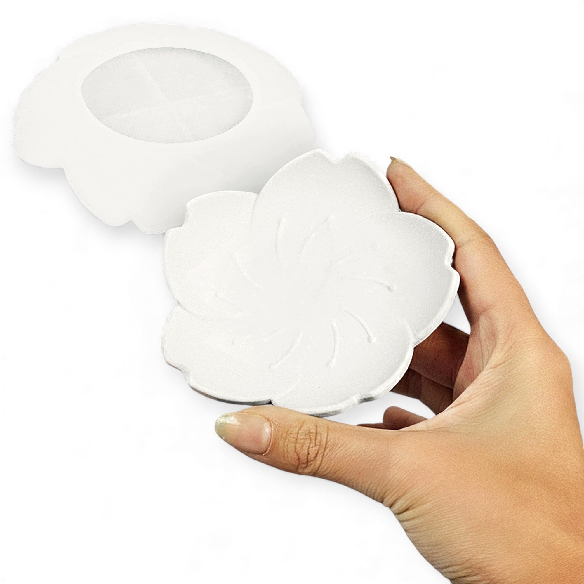 Stampo Fiore Piatto – Piatto decorativo a petali - Aqua Resin